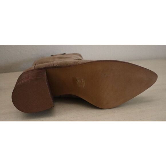 Kaanas Women's Sz 6M Brown Bovine Leather Porto Heeled Boots - Picture 9 of 9